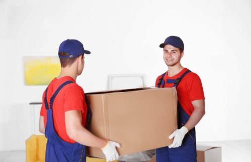Professional packing materials and moving boxes ready for a Stockwell home move