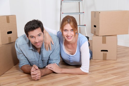 Practical transport and loading process for a Man With Van Stockwell service