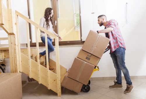 Office removal support for a business relocation in Stockwell